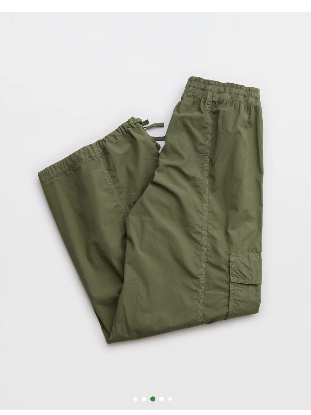 Aerie High Waisted Go-For-It Baggy Cargo Pant - Picture 2 of 9